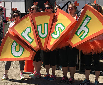 The Crush N'Run's Sidelines Supporters!